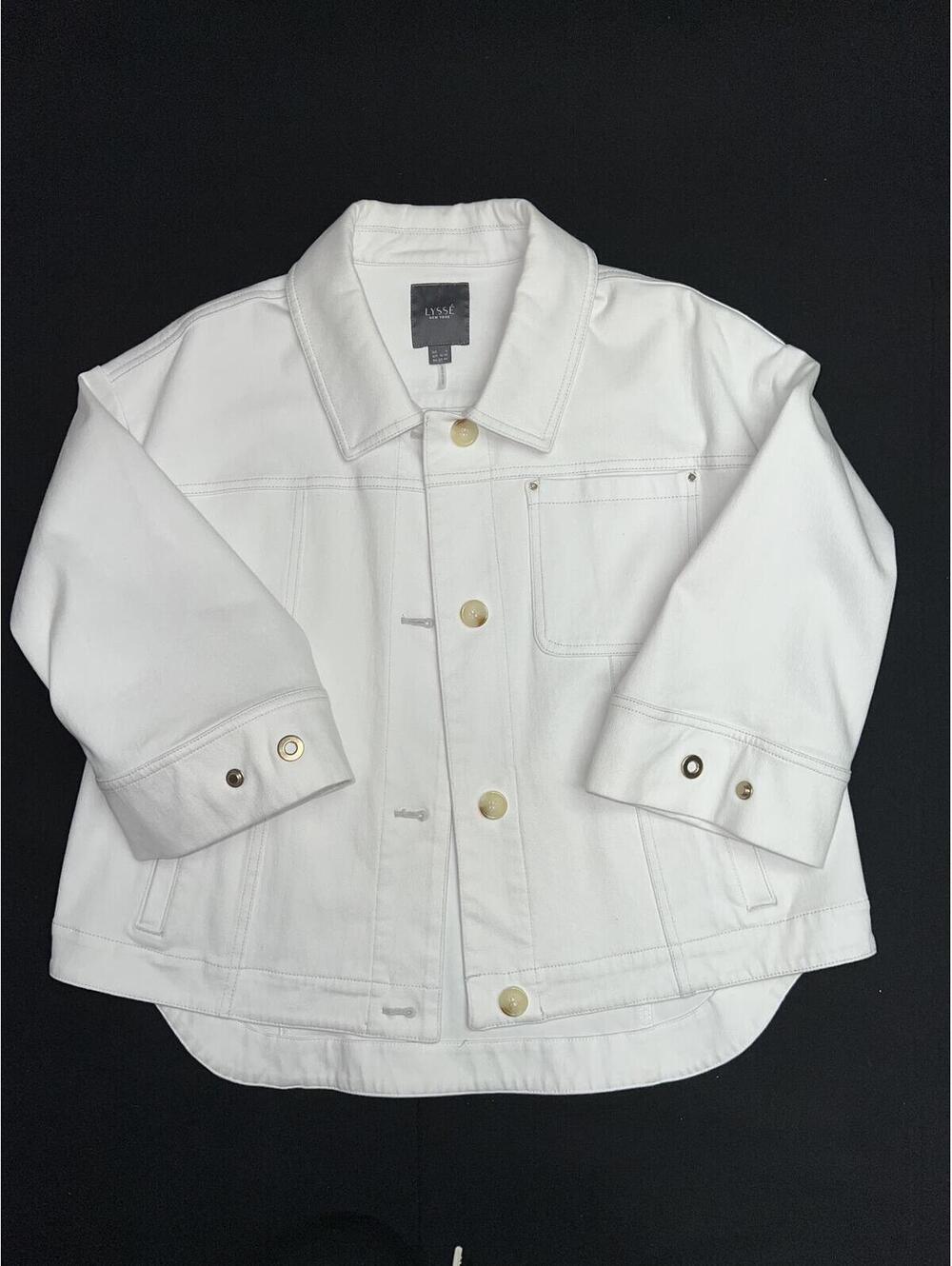 Lysse New York White denim Jacket - Picture 3 of 9